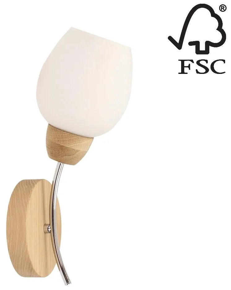 Spot-Light 8320174 - Nástenné svietidlo PARMA 1xE27/60W/230V