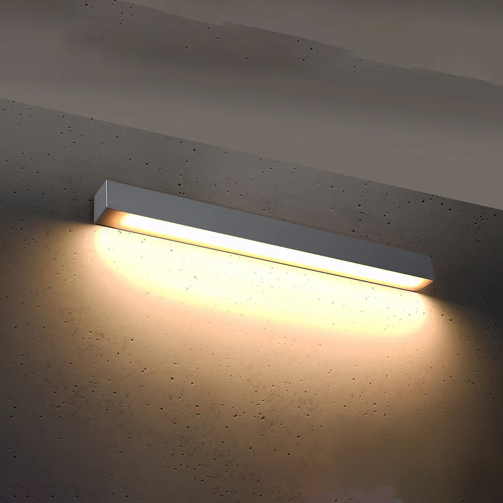 Nástenné LED svietidlo Pinne 67, 1x LED 17w, 3000k, s