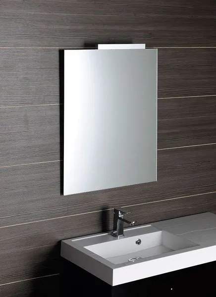 Aqualine Aqualine, Zrkadlo 50x70cm, obdĺžnik, bez uchytenia, 22492