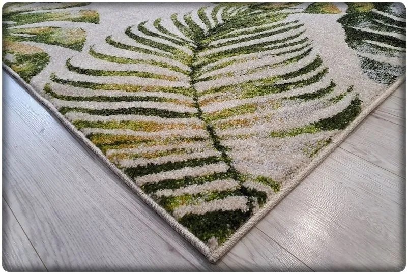 Dekorstudio Moderný koberec GARDEN so vzorom listov 714 Rozmer koberca: 120x170cm