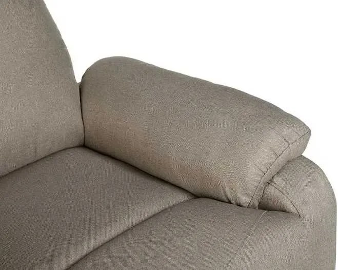 LuxuryForm DESIGN Televízne kreslo RUFO s polohovaním - béžové