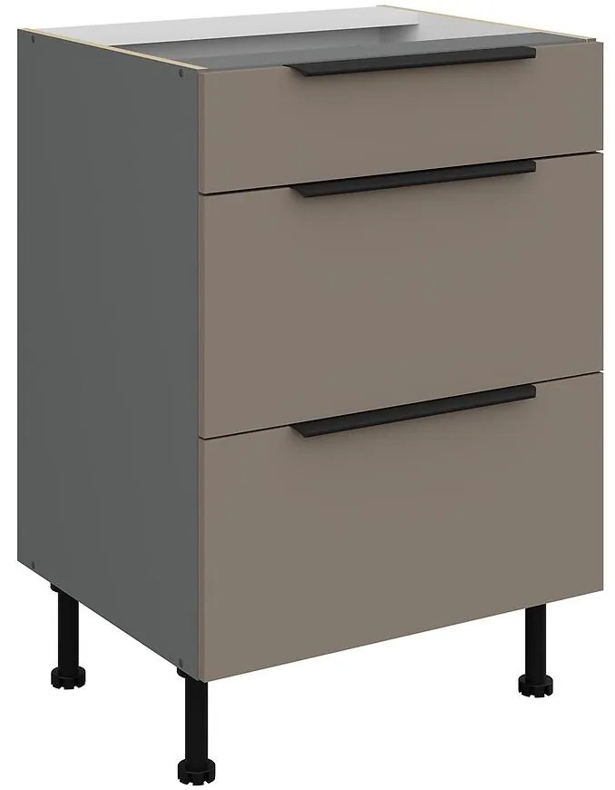 Kuchynská skrinka Aria-Ta/Ant Anti Fingerprint 60d 3s Bb