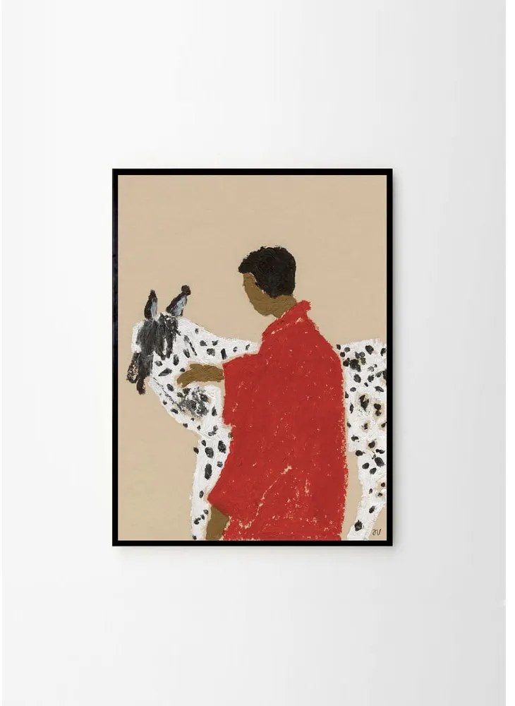 Plagát 30x40 cm Spotted Horse – Isabelle Vandeplassche – The Poster Club