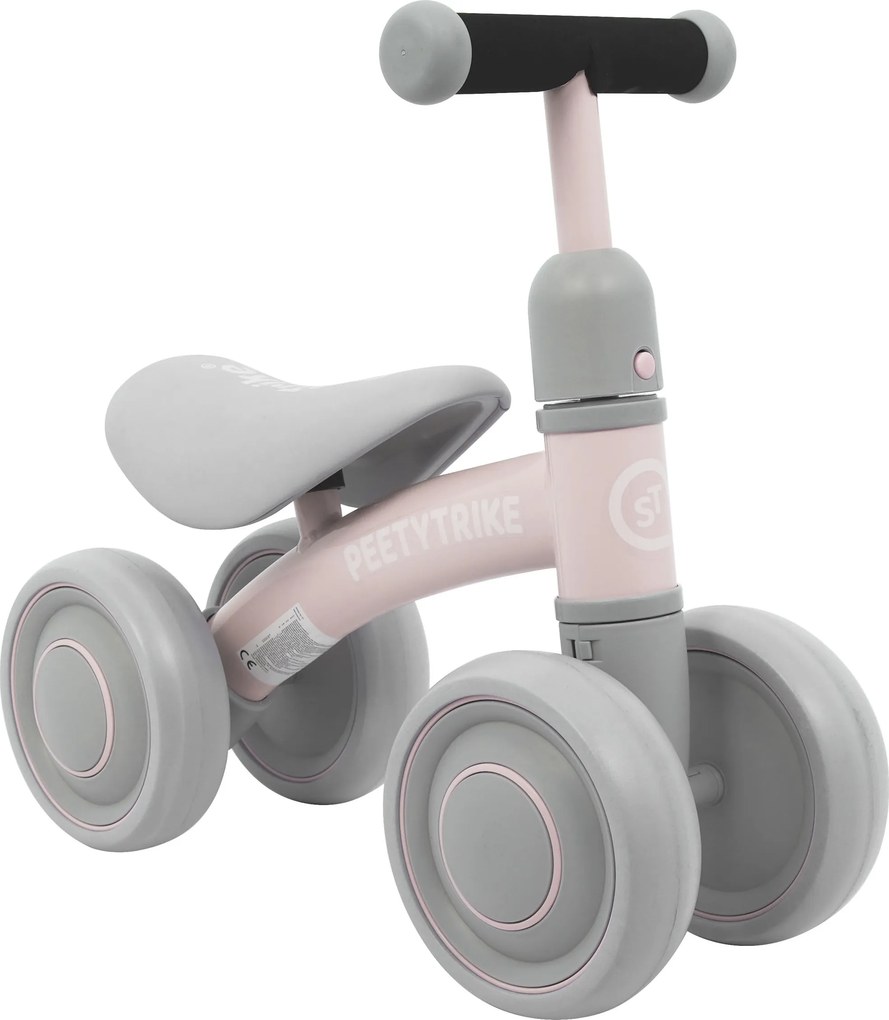 Ramiz Detské odrážadlo SporTrike PettyTrike 4-kolesové ružové