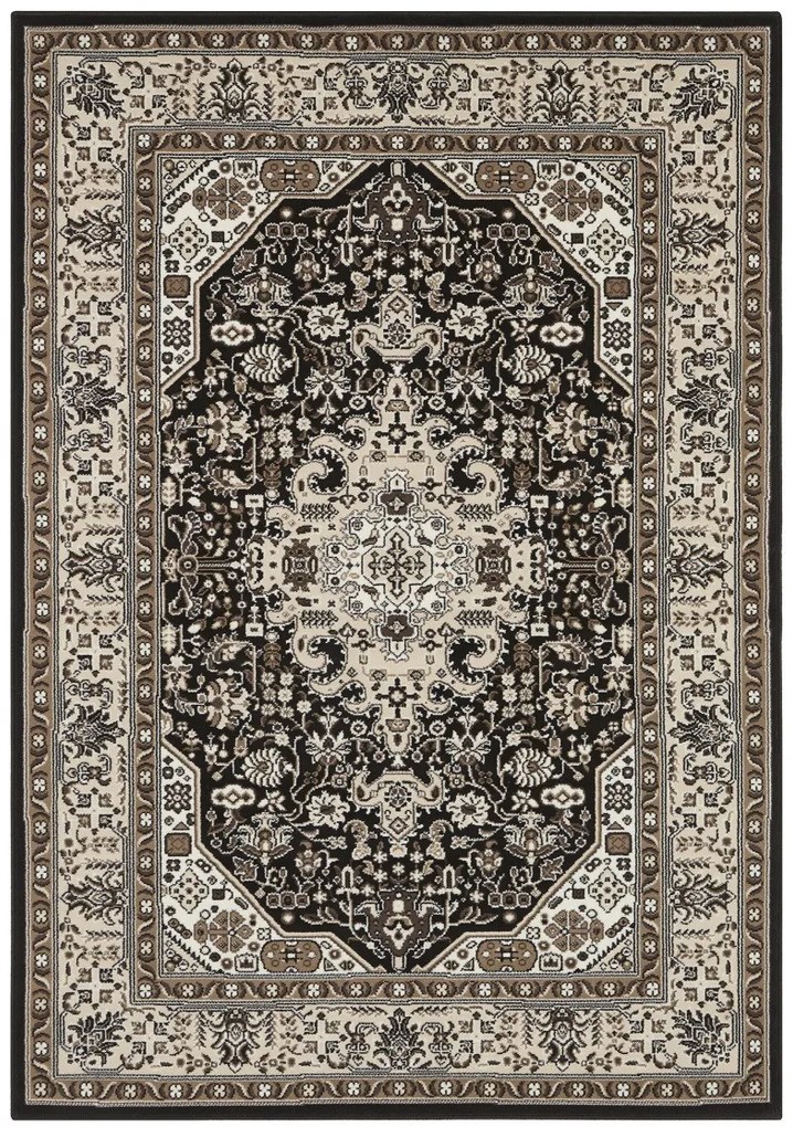 Nouristan - Hanse Home koberce Kusový koberec Mirkan 104439 Cream / Brown - 160x230 cm