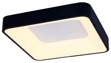 Brilagi - LED stmievateľné stropné svietidlo FALCON II LED/80W/230V 40x40 cm čierne + diaľkový ovládač