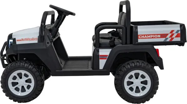 Elektrické autíčko Pick-Up Champion biele