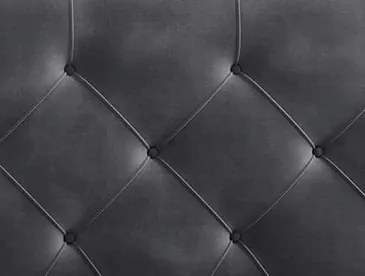 Posteľ Lusaka 180x200 cm, stredne šedá látka