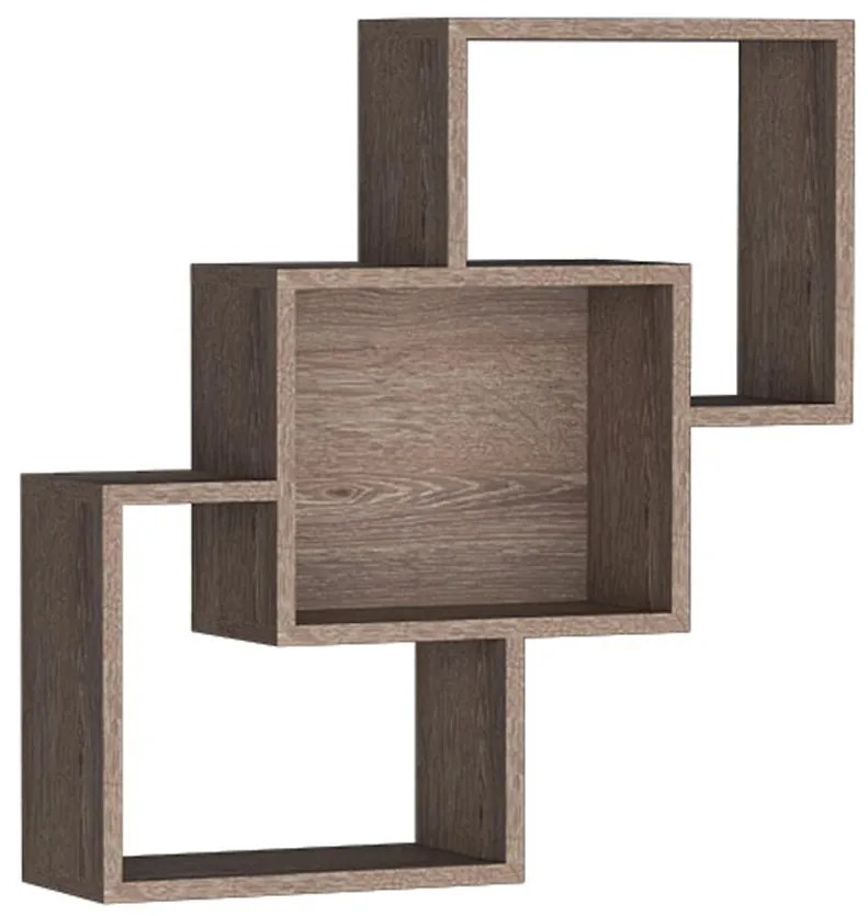 Polička Dallas D30 szarvasgombás tölgy