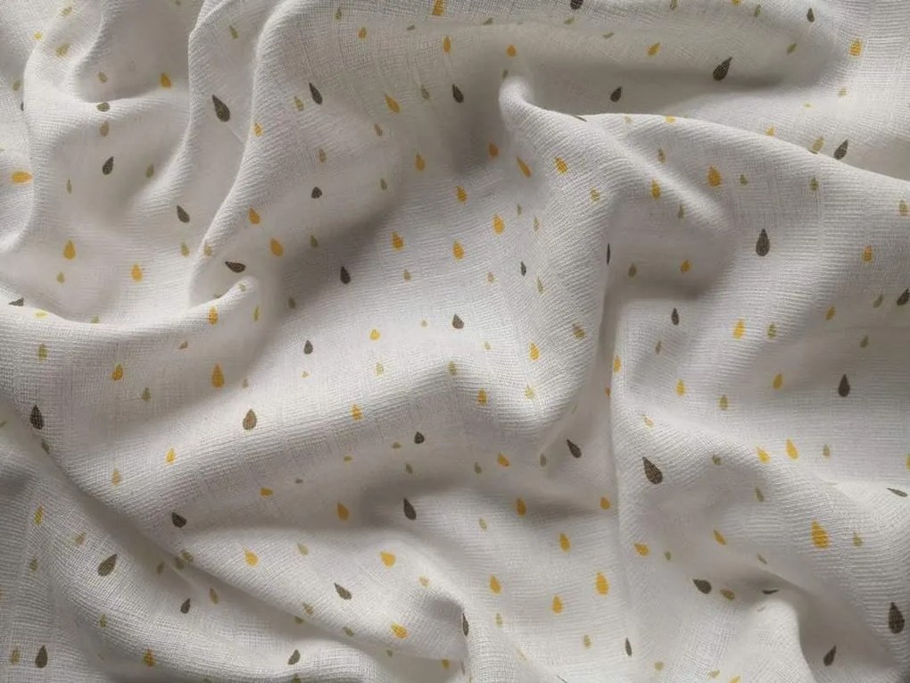 PREM -  PREM Látková plienka s potlačou Kvapky Bavlna, 70/70 cm