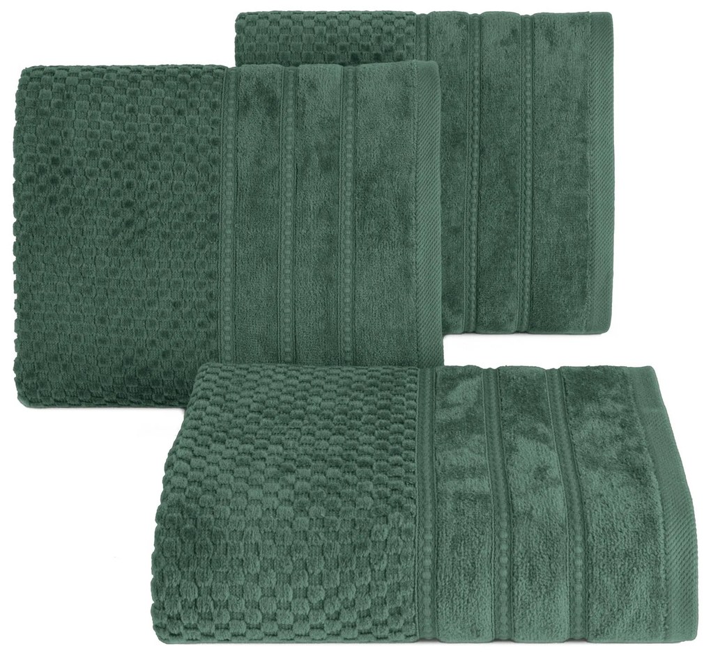 BAVLNENÝ UTERÁK ADORE SADA 6KS 50X90 CM ZELENÁ