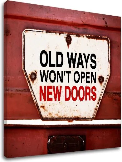 Motivačný obraz na stenu Old ways_002