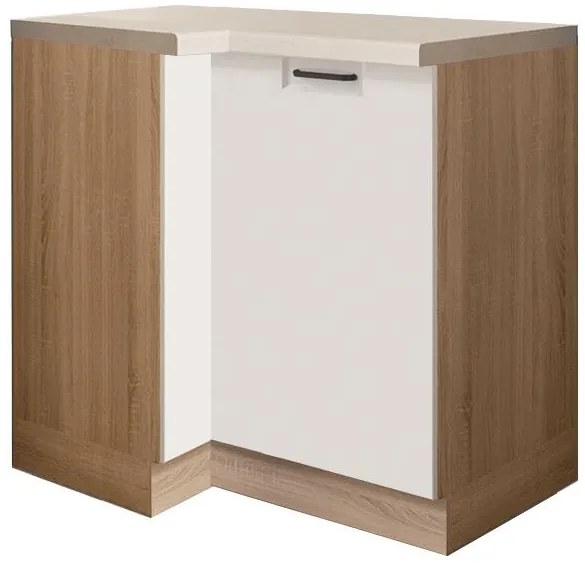 Skrinka do kuchyne Favorit 14d pravá dub Sonoma/White