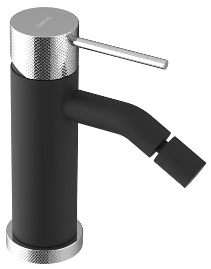 Sapho Sapho, ULTRASAN stojánkova bidetová batéria bez výpuste, čierná mat/chróm, UT003VBC