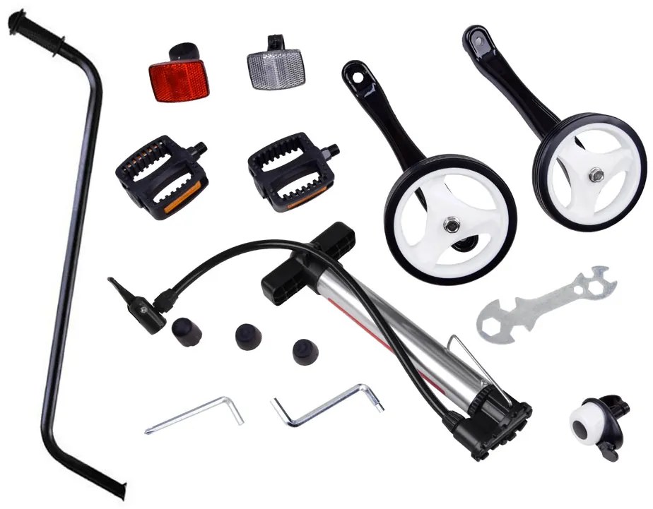 RoyalBaby Bicykel Royal Baby Bicycle 14 "Space Shuttle + RB14-22 - čierny