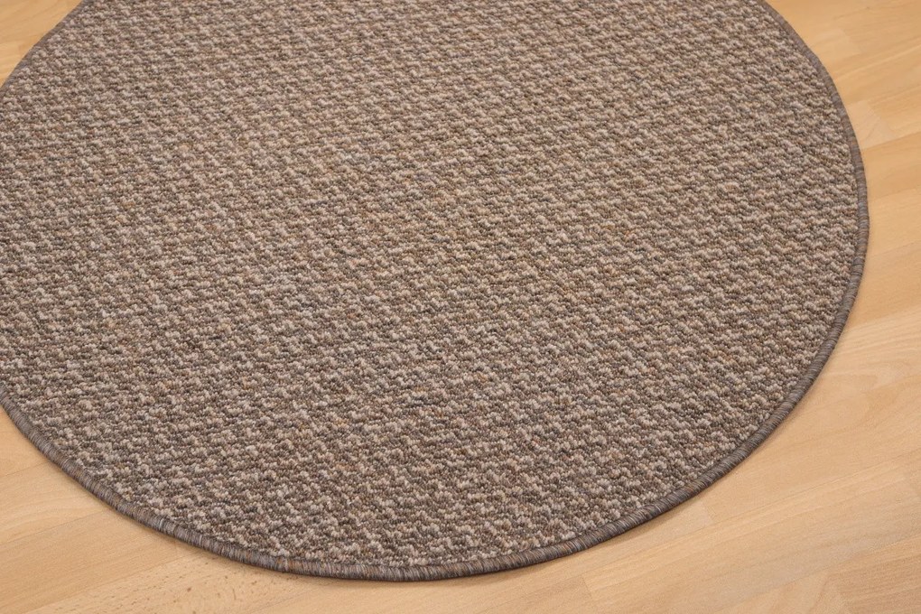 Vopi koberce Kusový koberec Toledo cognac kruh - 67x67 (priemer) kruh cm