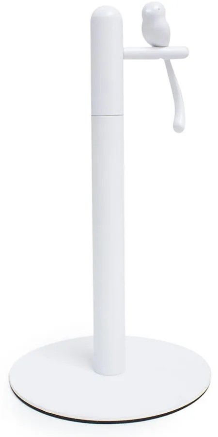 Biely držiak na kuchynské utierky ø 16 cm Birdie – Balvi