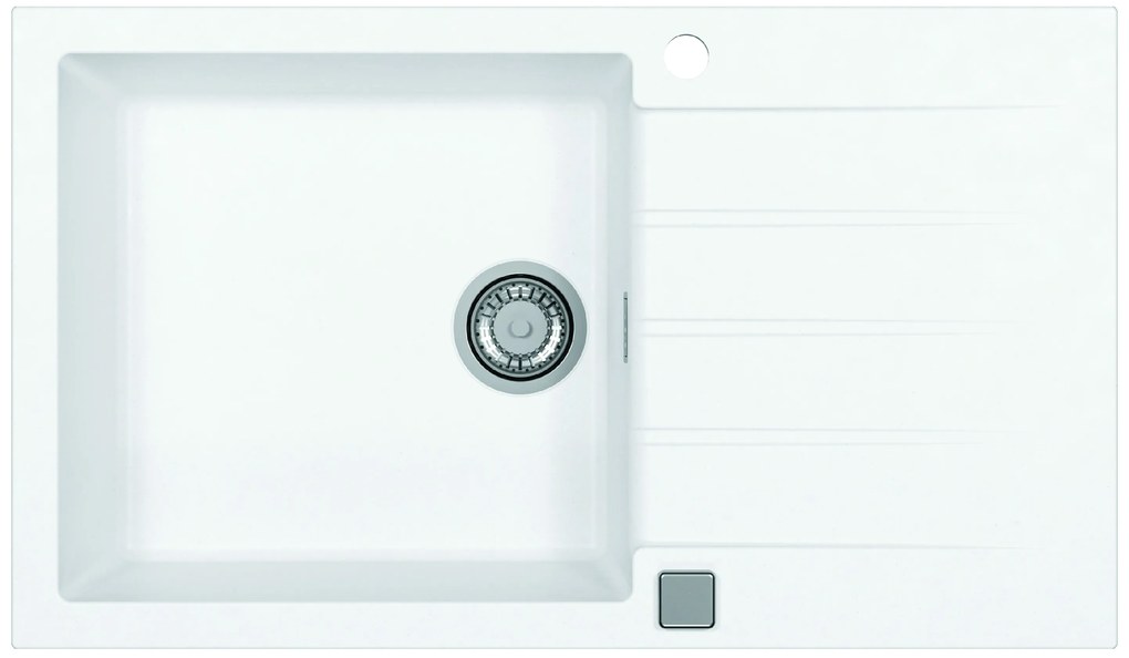 ALVEUS CZ CADIT 40 bílý 11 + pop up sifon 860x500x198 mm