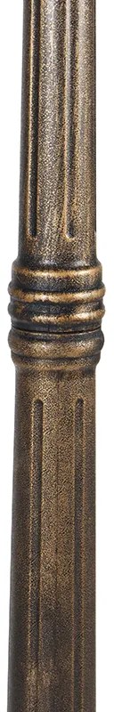 Antická vonkajšia lampa zlatá 3-svetlá IP44 - New Haven