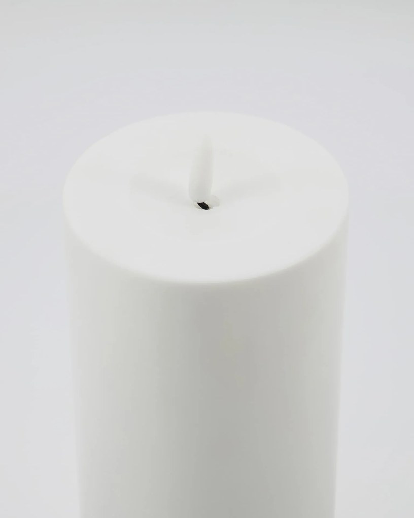 House Doctor LED sviečka White 25 cm