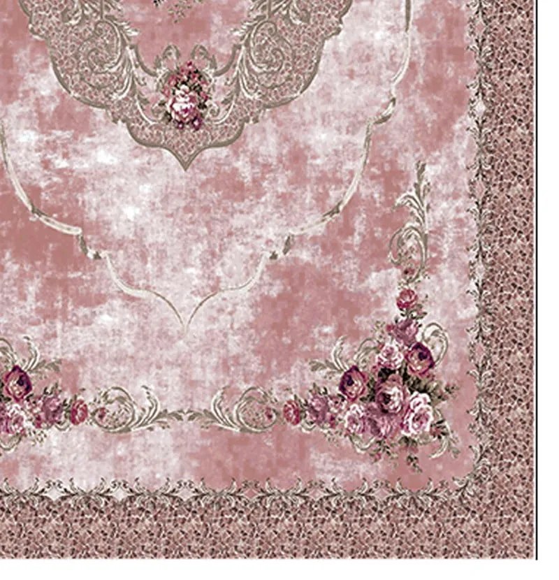 Ružové kúpeľňové predložky v súprave 2 ks 60x100 cm – Foutastic