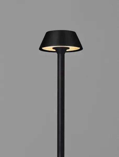 Vonkajšia stojaca lampa Arion čierna