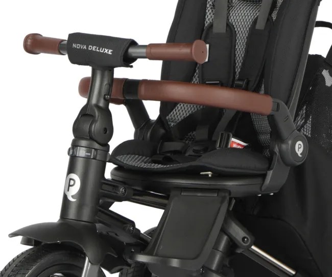Detská trojkolka Nova Deluxe čierna