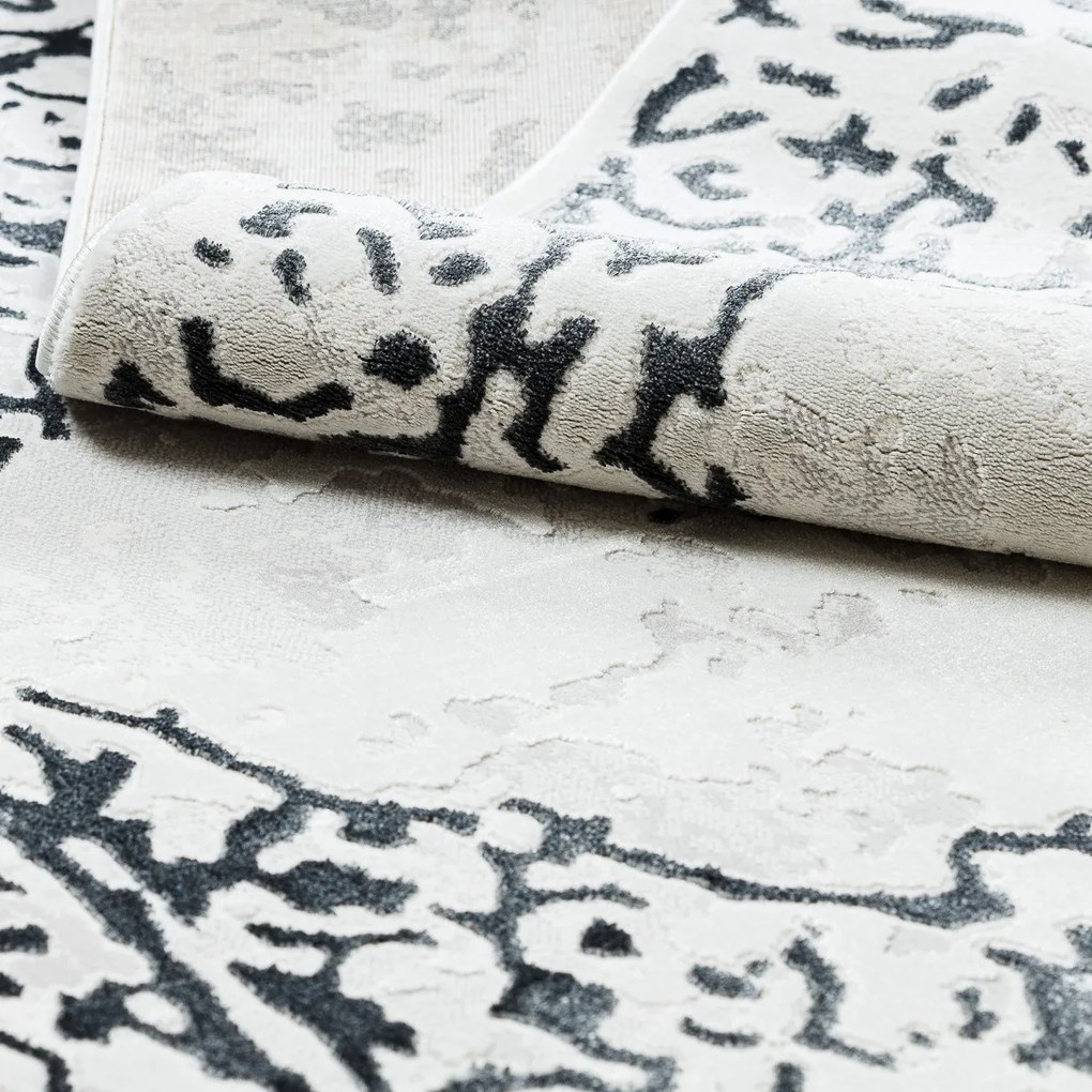 Kusový koberec Allure 1961 white/grey, 140x190, šedá, kancelária, Dywany Łuszczów