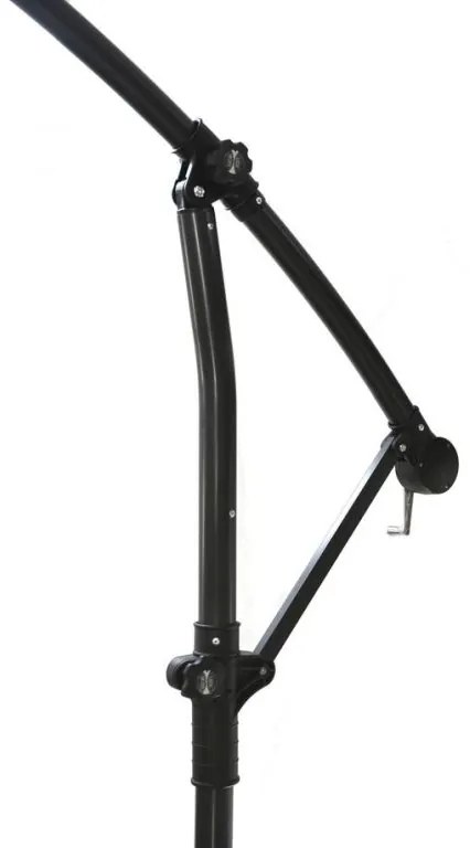 Slnečník Free Pole, grafit, 3 m