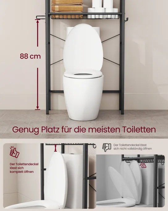 Kúpeľňová skrinka nad toaletou BTS114KD01