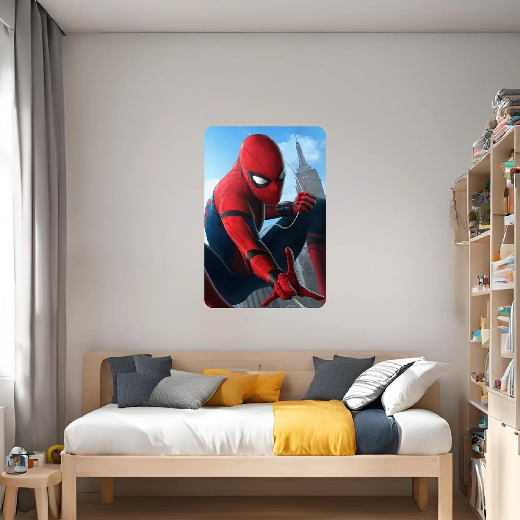 Textilná nálepka na stenu "Spiderman 2"