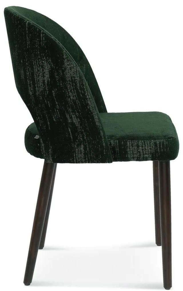 FAMEG Alora - A-1412 - jedálenská stolička Farba dreva: dub premium, Čalúnenie: látka CAT. D
