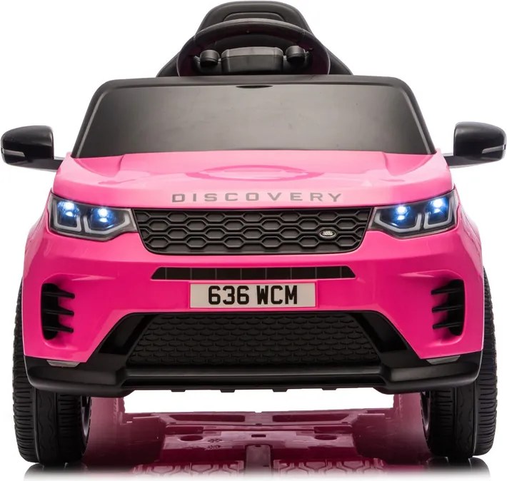 LEAN CARS Elektrické autíčko Land Rover Discovery DLS-K06 ružové
