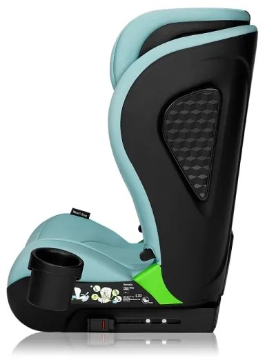 Lionelo - Autosedačka NEAL i-Size 100-150 cm zeleno-tyrkysová