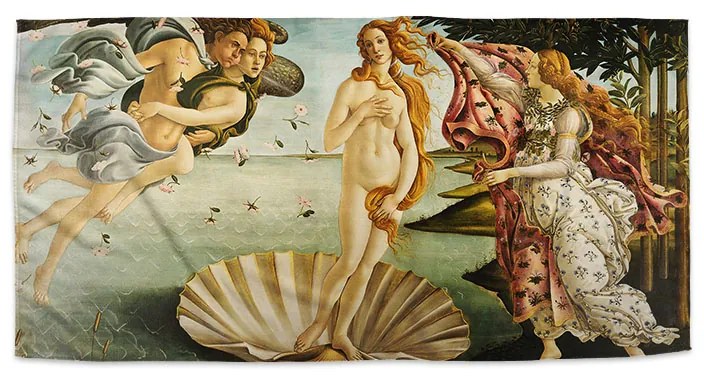 Sablio Uterák Zrodenie Venuše - Sandro Botticelli - 50x100 cm