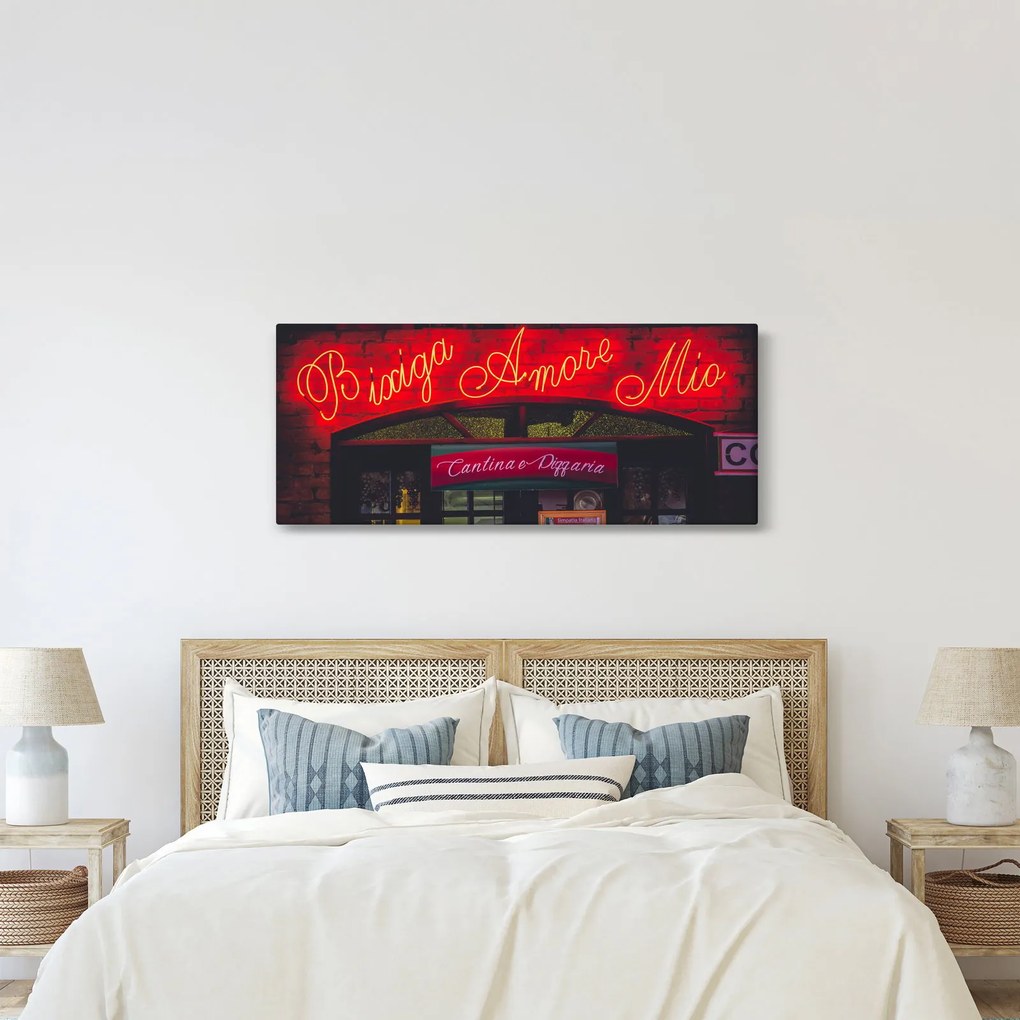 Obraz - Amore Mio (120x50 cm)