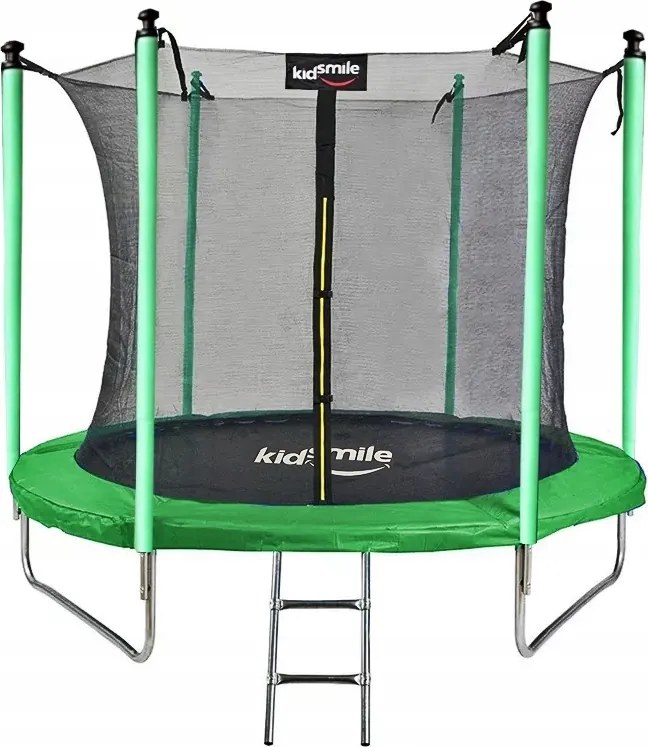 Trampolína s vnútornou sieťou 374 cm - ZELENÁ