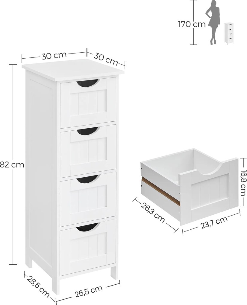 Kúpeľňová skrinka - LHC40W