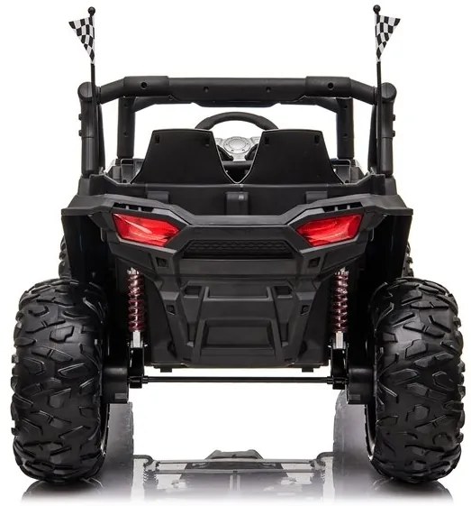 RAMIZ ELEKTRICKÉ AUTÍČKO JEEP JC999 4x4 - NELAKOVANÉ - MODRÉ - MOTOR - 4x45W BATÉRIA 2x12V/7Ah - 2022