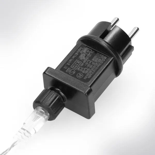 Brilagi - LED vonkajší vianočný reťazec 150 LED, 5 m, IP44, studená biela, efekt ohňostroja