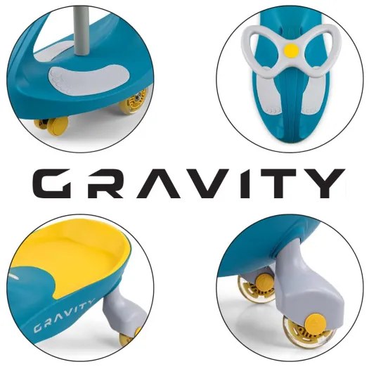 Gravitačné vozidlo GRAVITY Green Yellow