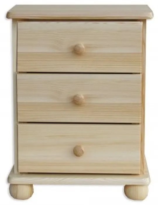 ComfortMatrace Nočný stolík z masívu ADAM Barva: dub