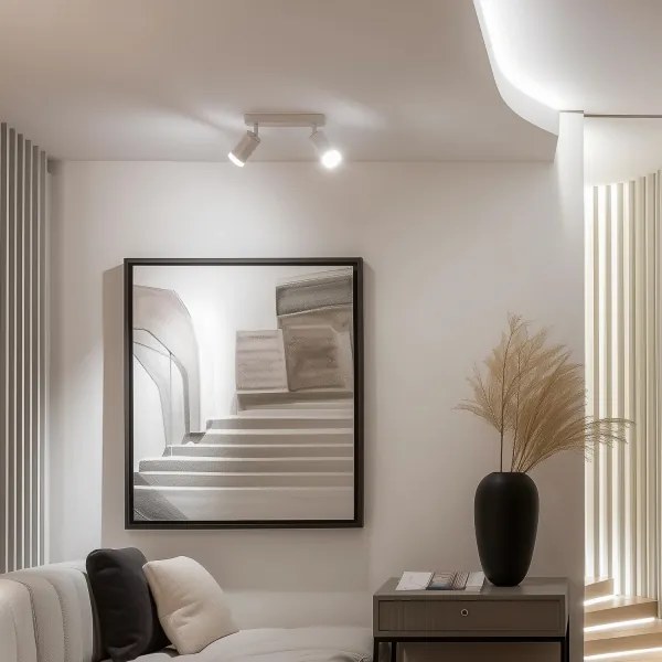 Brilagi - Kúpeľňové bodové svietidlo SELE 2xGU10/30W/230V IP44 biela