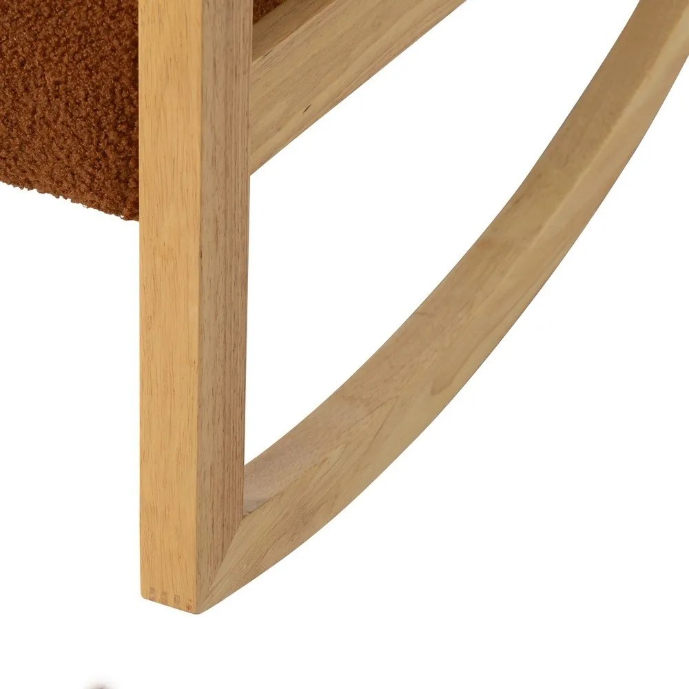 Hnedé hojdacie kreslo – Ixia