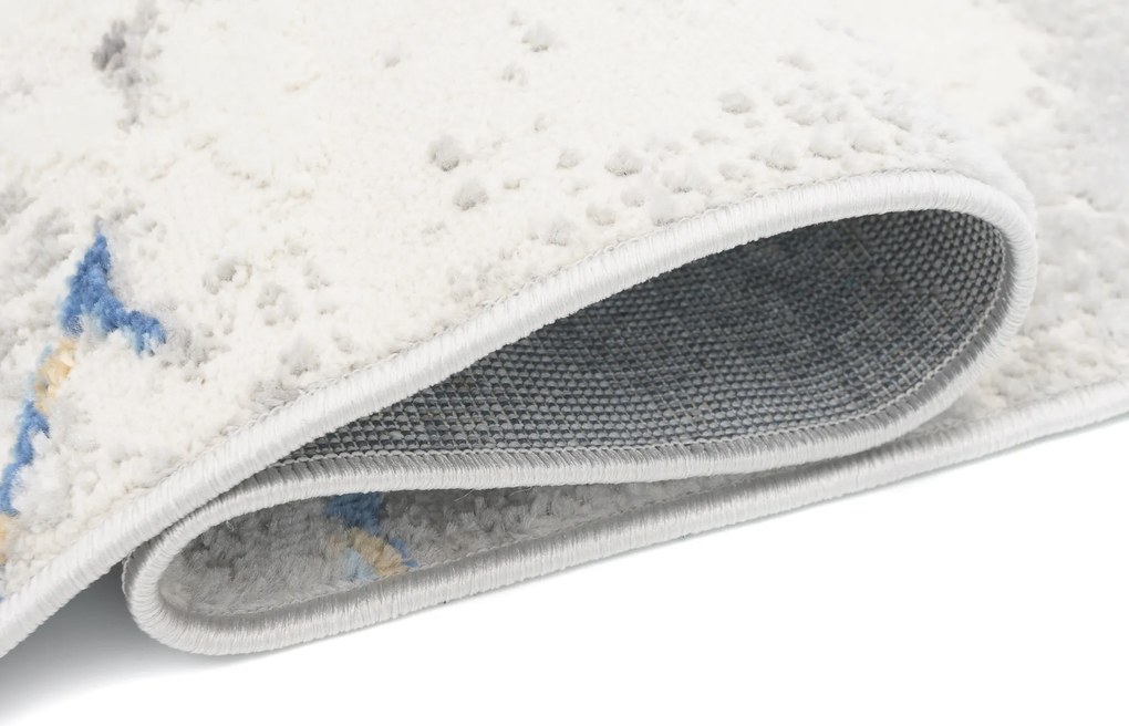 TA Koberec R216B L_GRAY/D_BLUE PORTLAND Rozmer: 160x220 cm