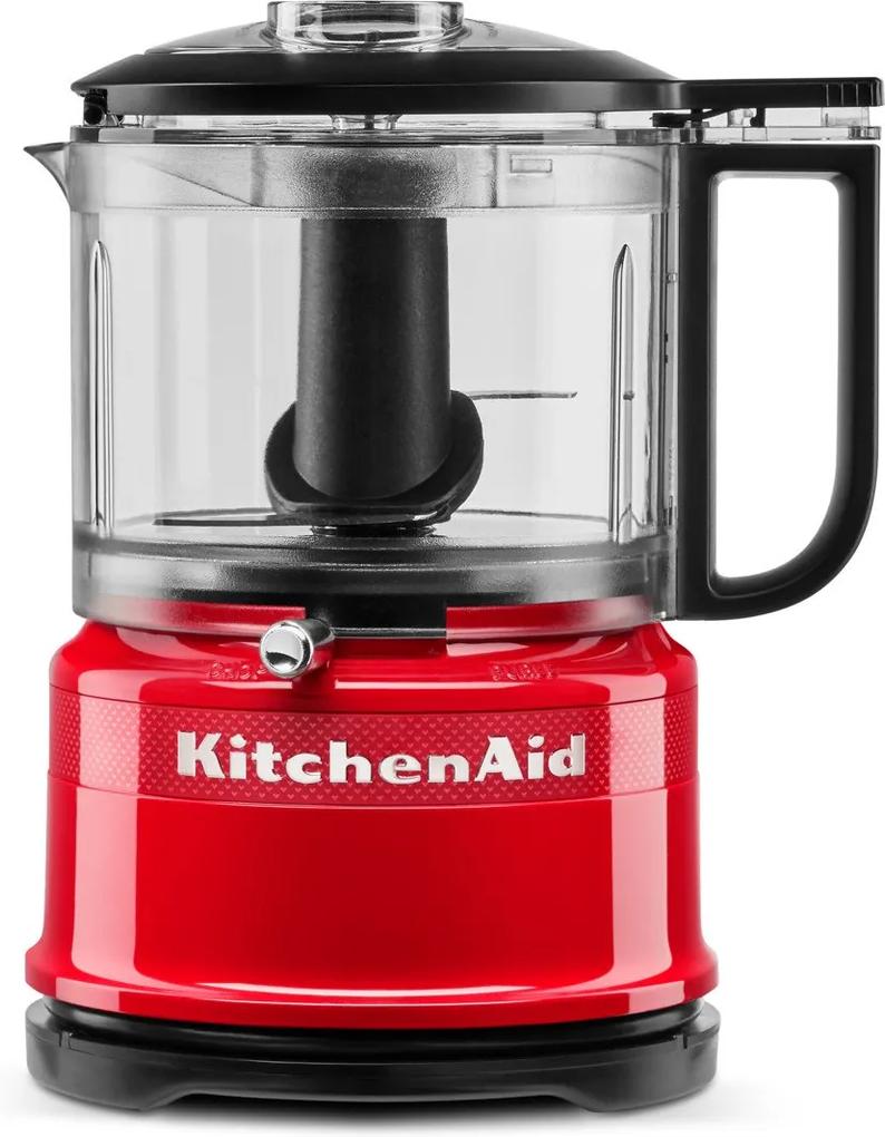 KitchenAid Mini Food Procesor Queen of Hearts 5KFC, vášnivá červená
