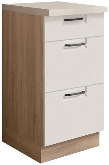 Skrinka do kuchyne Favorit 8d Sonoma/White