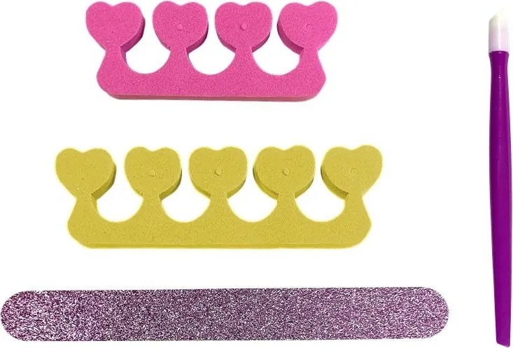 LEAN Toys Kozmetická sada na nechty Sušička, Laky