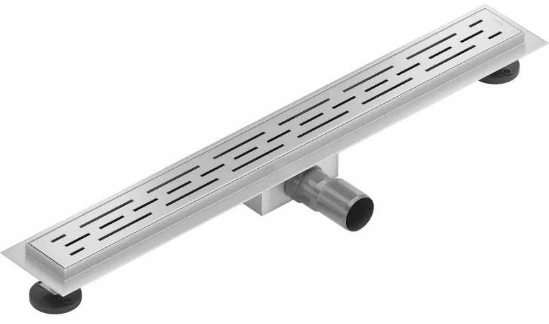 Mexen Flat nerezový sprchový žľab 60 cm vzor M01, 1020060-15