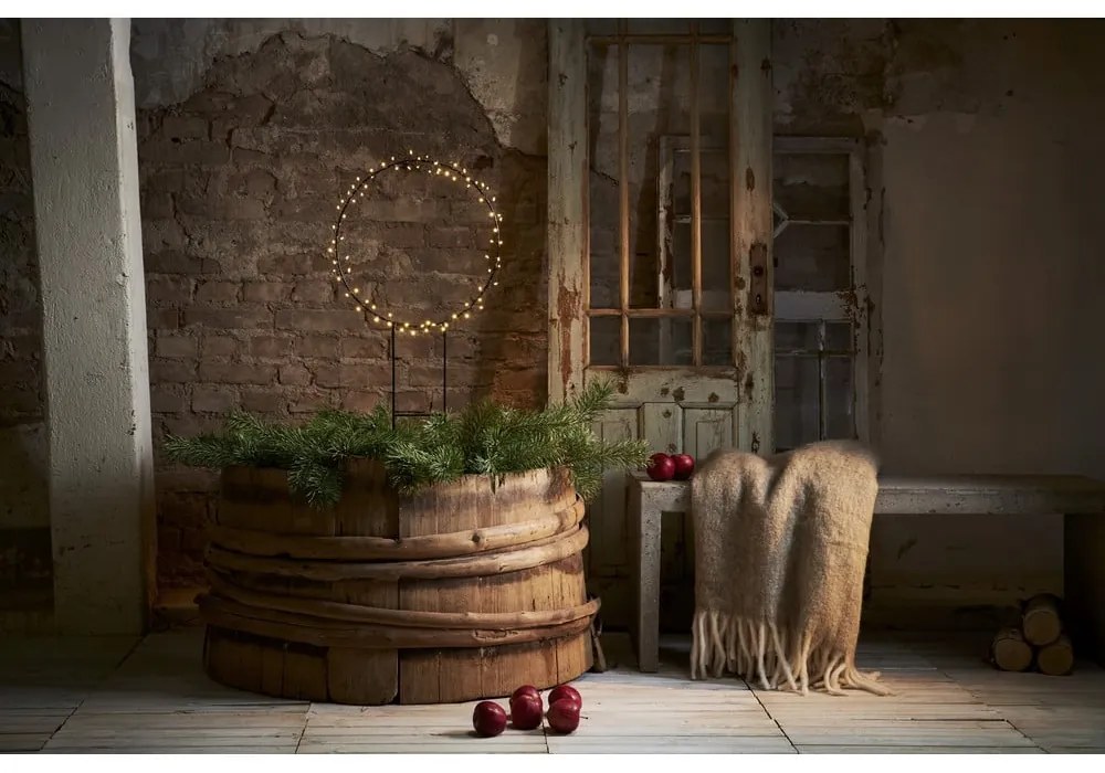 Čierna vonkajšia svetelná dekorácia Barlumi – Star Trading